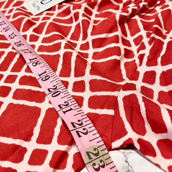 Press Box Women’s Red White NCS Hi-Lo Tunic XL Game Day Chic School Pride NWT - Picture 6 of 10